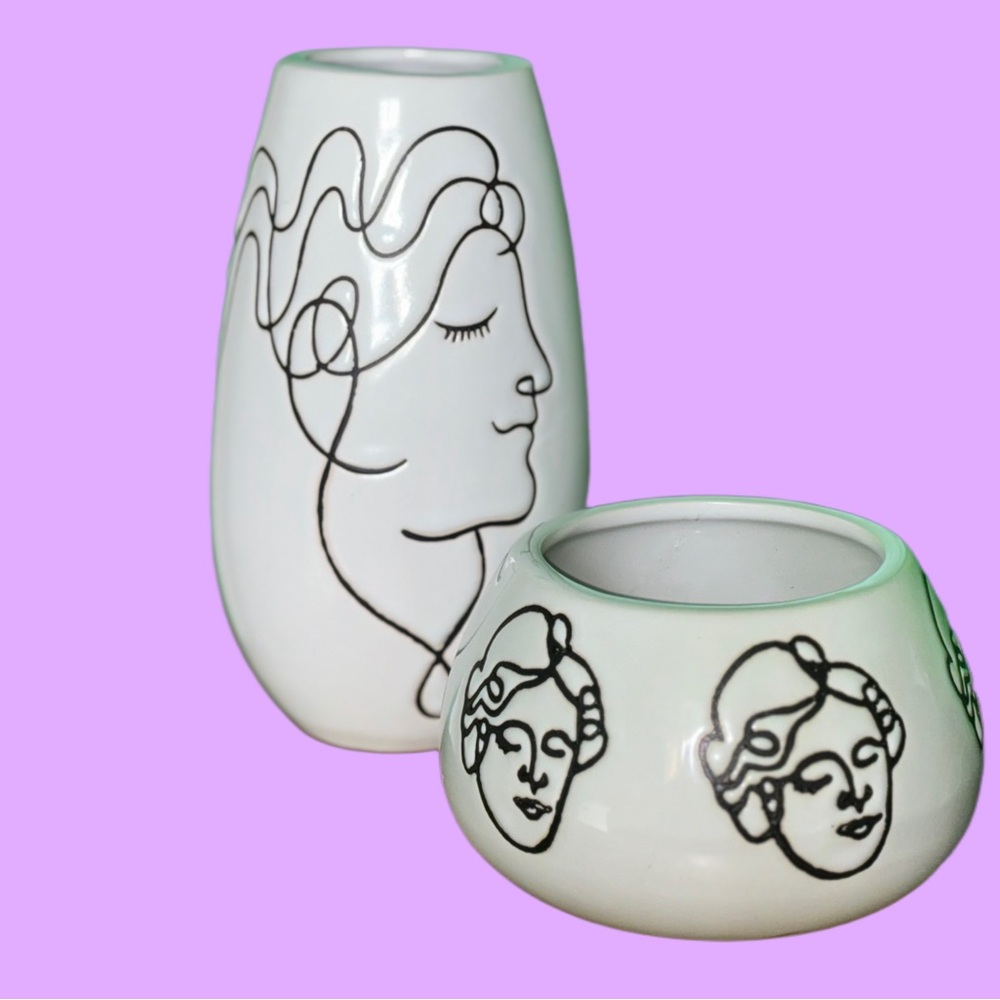 Vase set Grecian